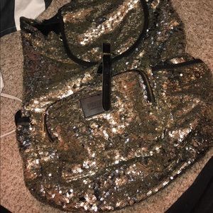 Victoria Secret Pink Sequin Bag